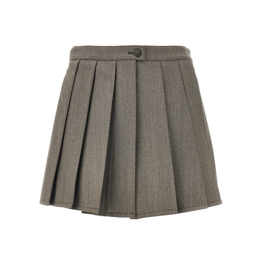 EMPORIO ARMANI Wool twill skorts