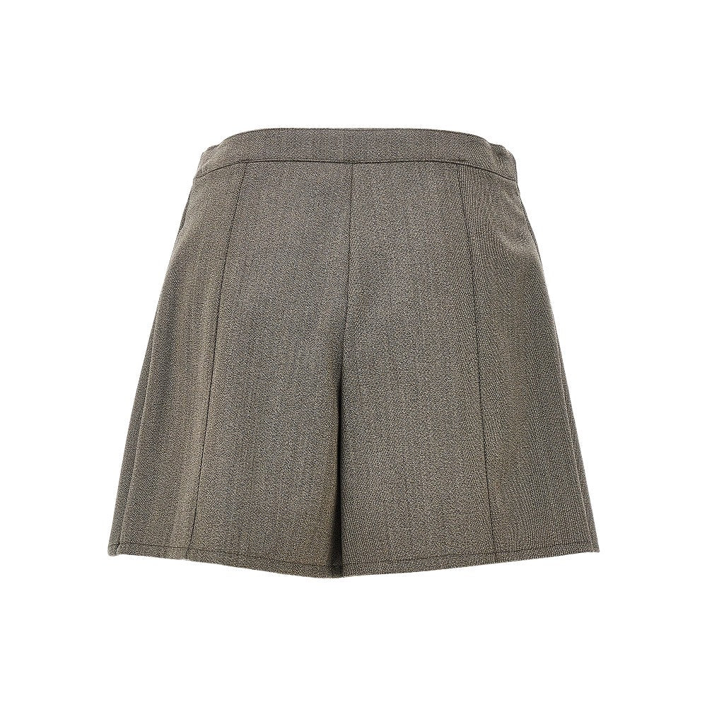 EMPORIO ARMANI Wool twill skorts