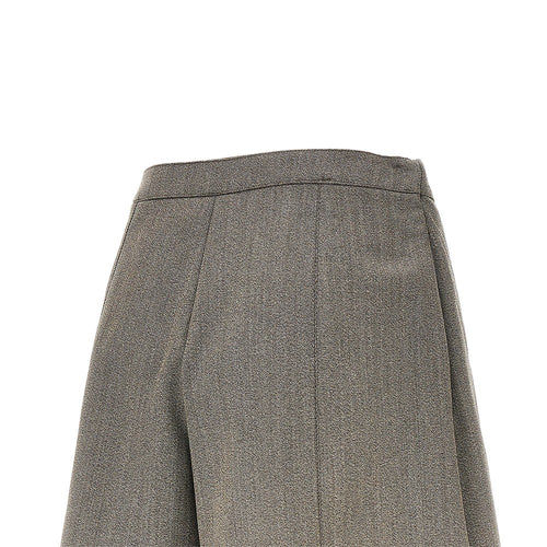 EMPORIO ARMANI Wool twill skorts