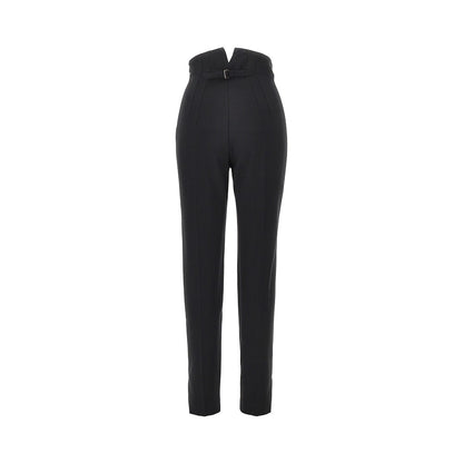 EMPORIO ARMANI Stretch crepe Slim Fit pants