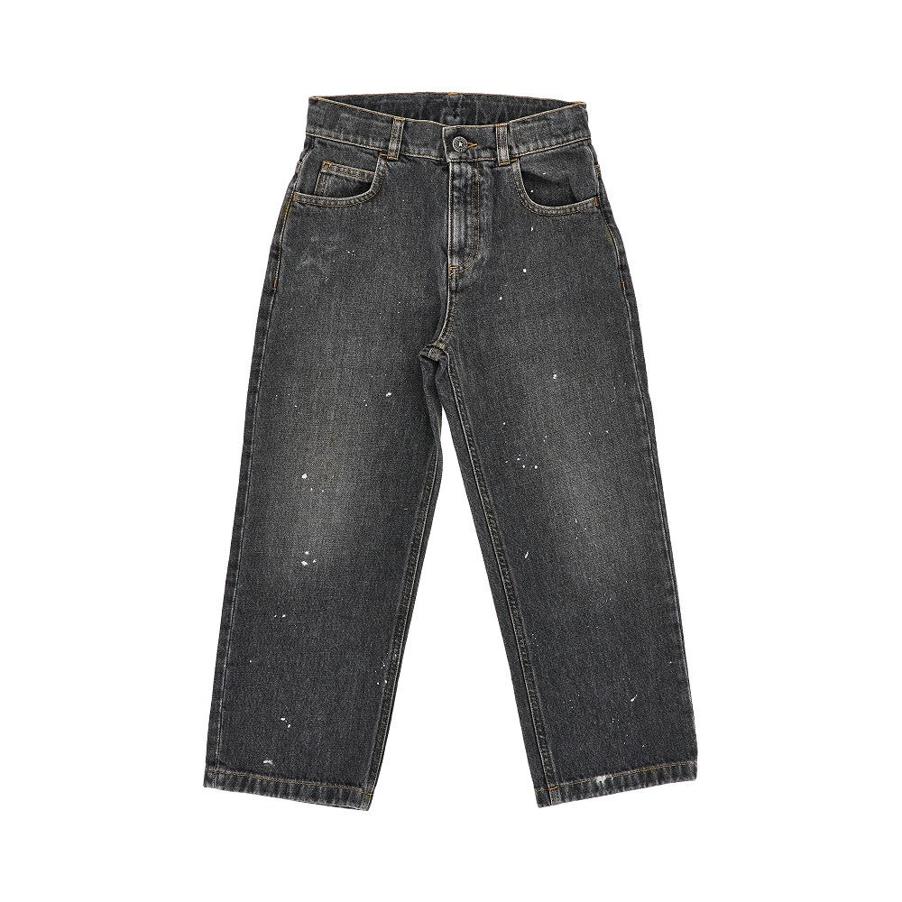 GOLDEN GOOSE Washed cotton denim jeans