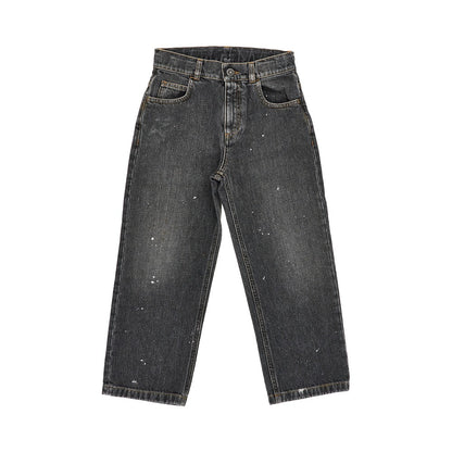 GOLDEN GOOSE Washed cotton denim jeans