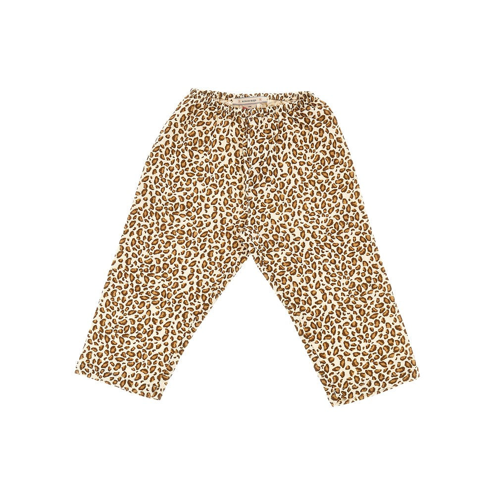 Konges Slojd 'Coco' leopard-print cotton pants