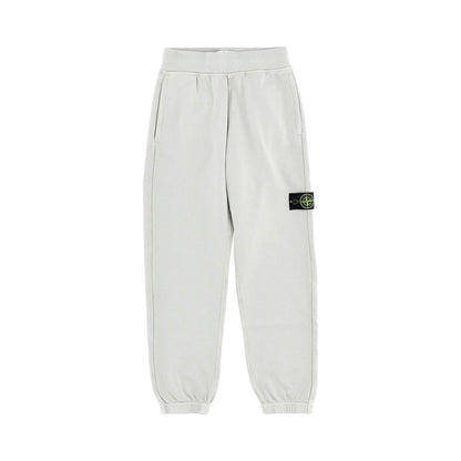 STONE ISLAND Organic cotton sweatpants with logo badge