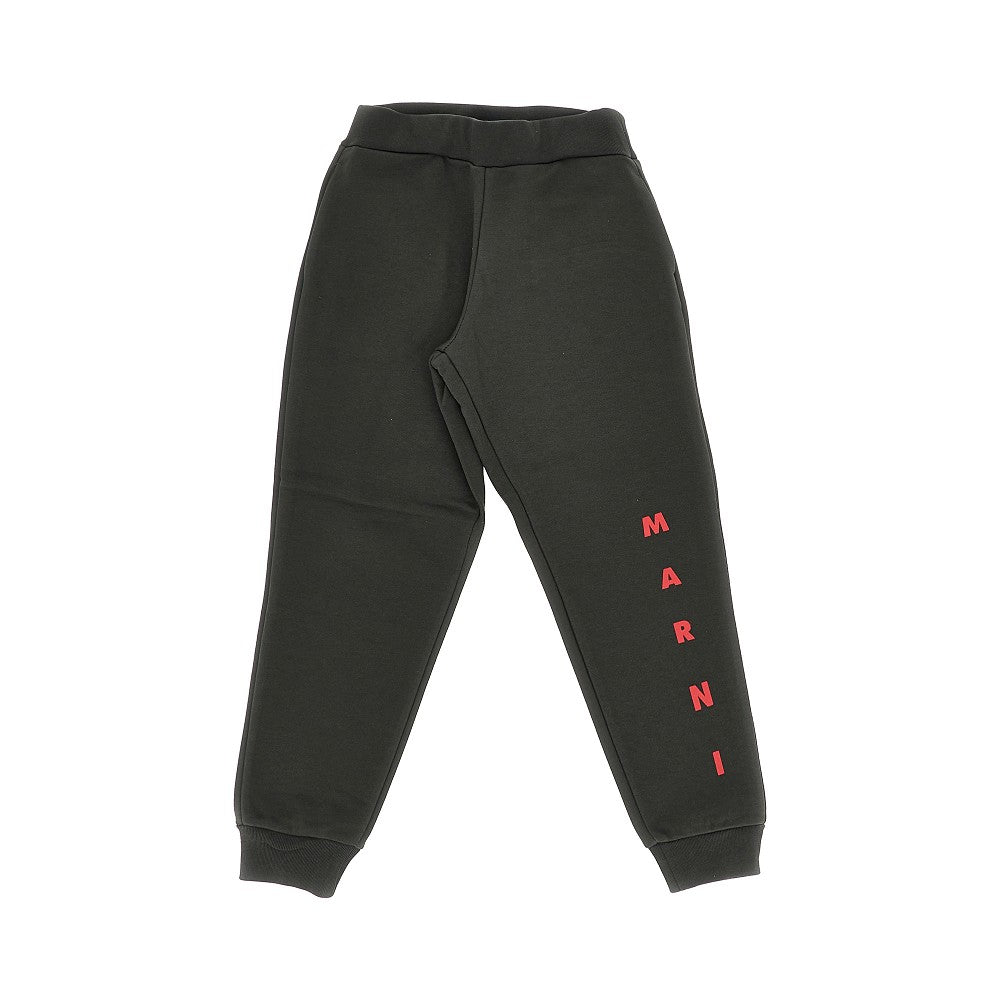 MARNI Logo print sweatpants