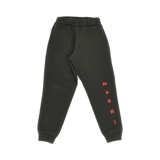 MARNI Logo print sweatpants