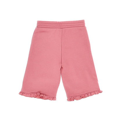 MARNI Cotton pants with logo print