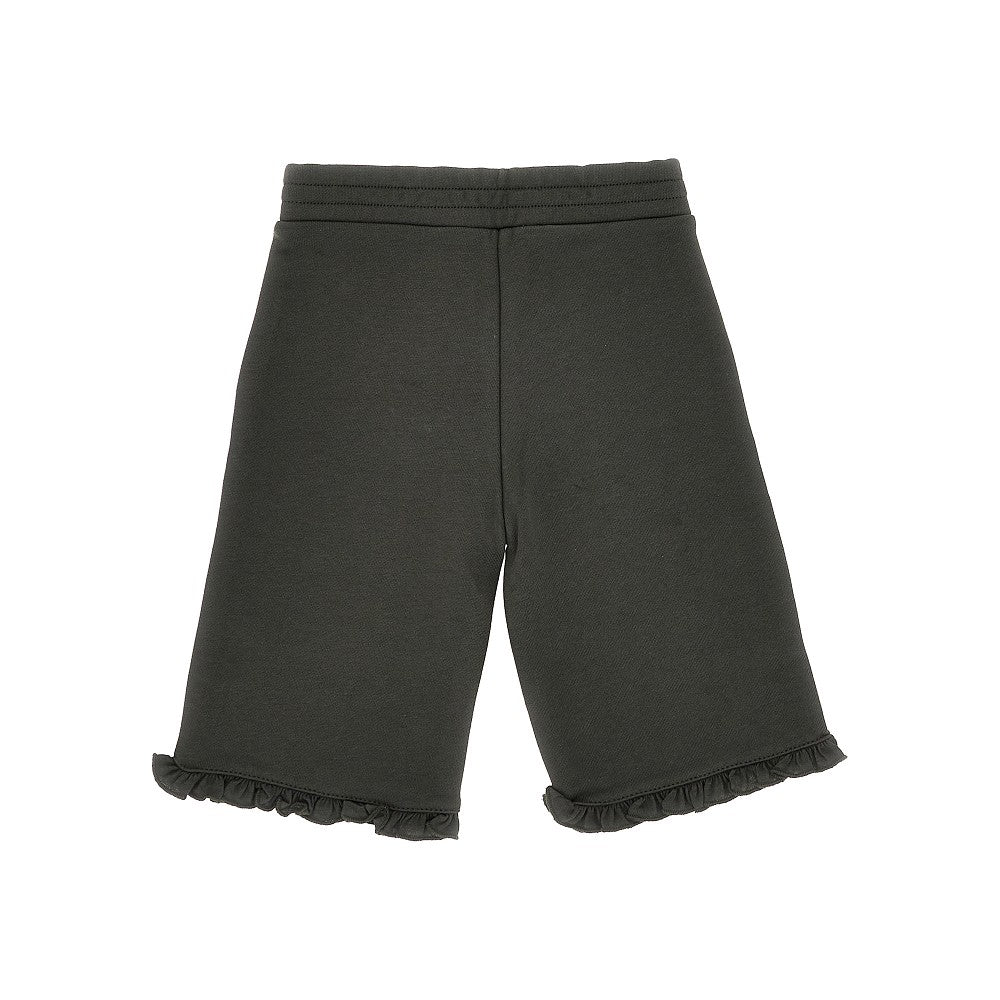 MARNI Cotton pants with logo print