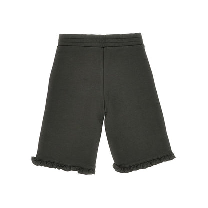 MARNI Cotton pants with logo print