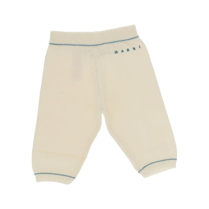 MARNI Logo embroidery knitted pants
