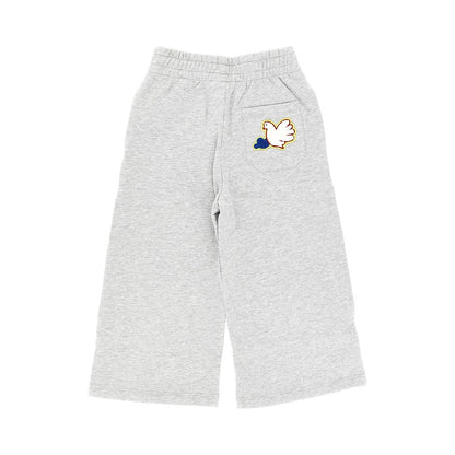 STELLA MCCARTNEY Terry patches wide leg sweatpants