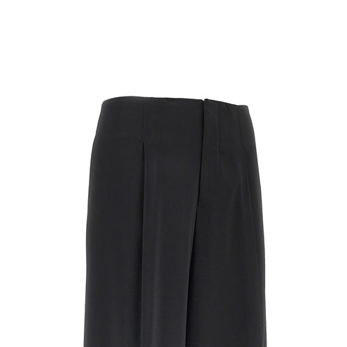 Alberta Ferretti Wide leg pleated pants