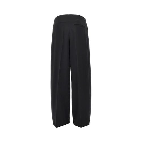 Alberta Ferretti Wide leg pleated pants