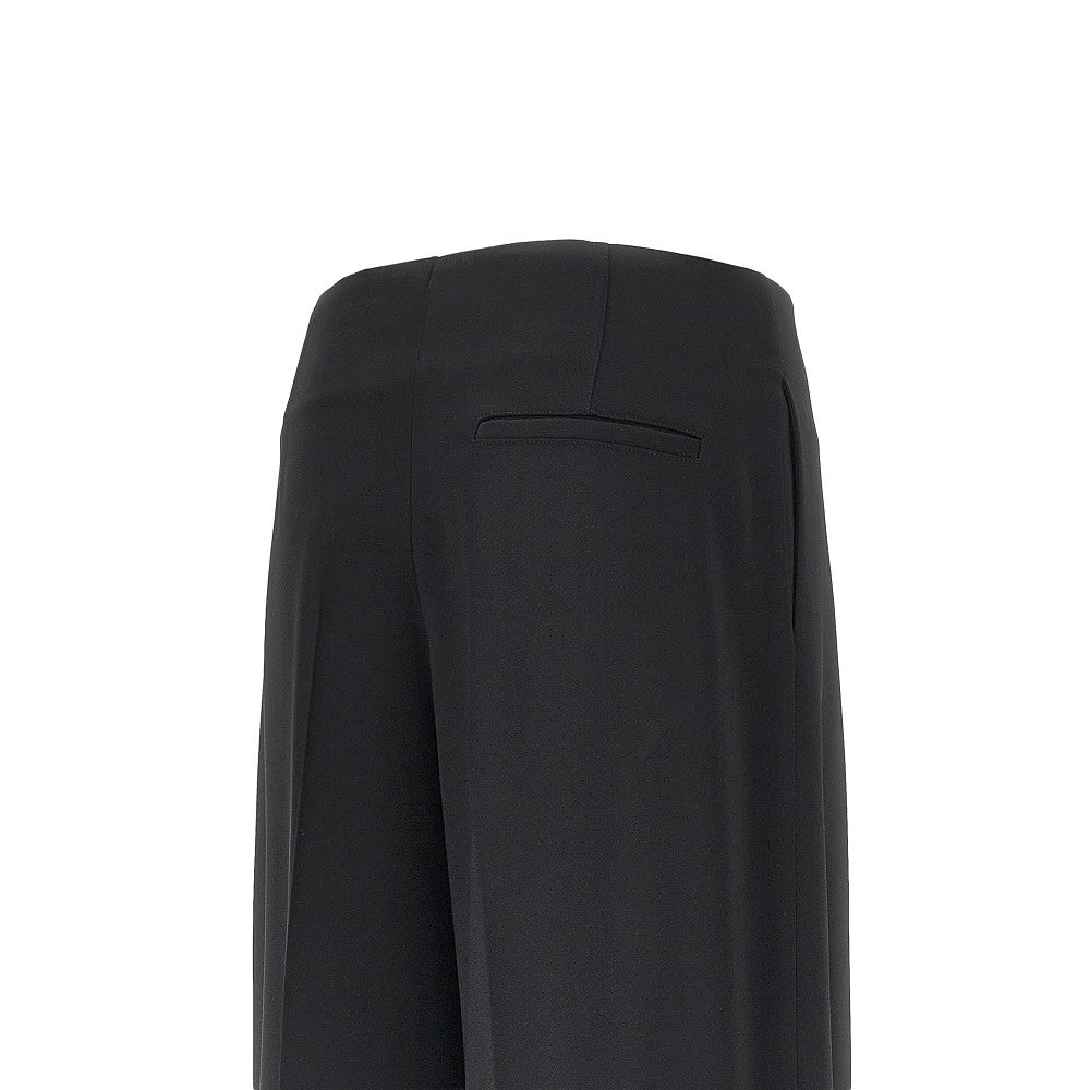 Alberta Ferretti Wide leg pleated pants