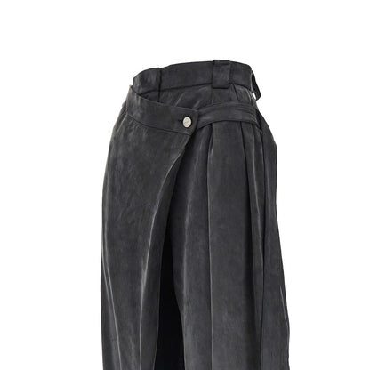 PINKO Wrap-over twill pants