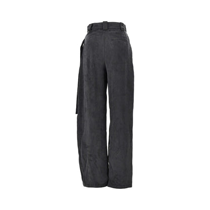 PINKO Wrap-over twill pants