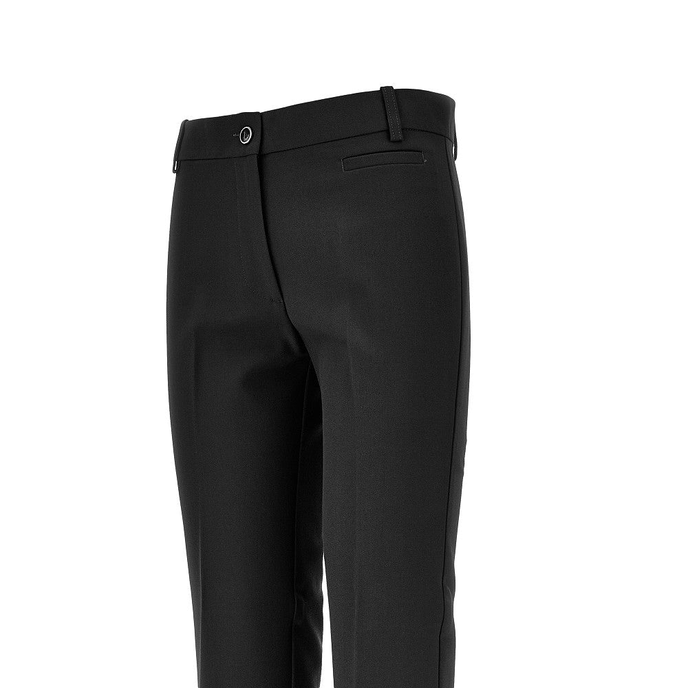 PINKO Viscose-blend crêpe pants