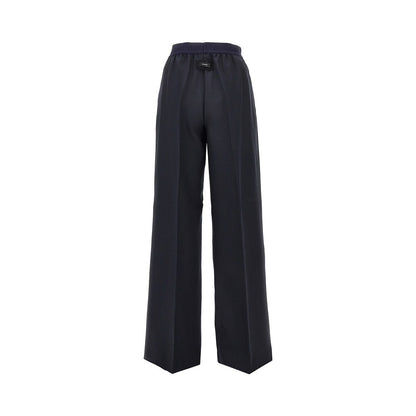 PINKO Stretch wool-blend wide-leg pants