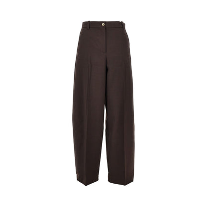 PINKO Wool-blend Barrel Leg pants