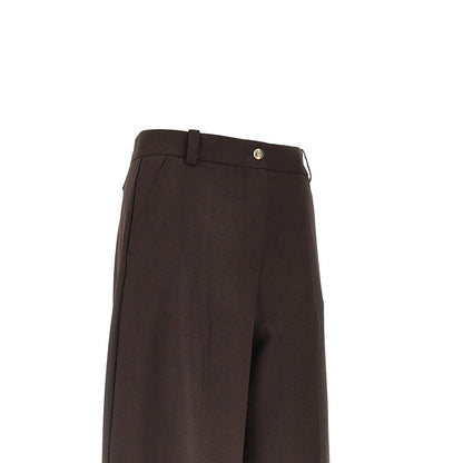 PINKO Wool-blend Barrel Leg pants