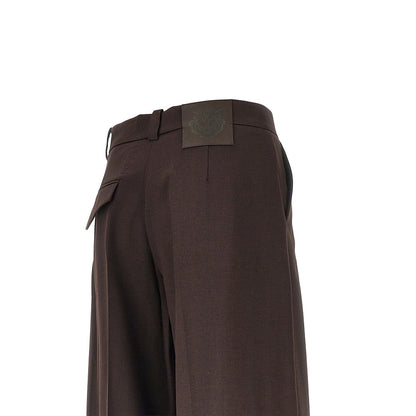 PINKO Wool-blend Barrel Leg pants