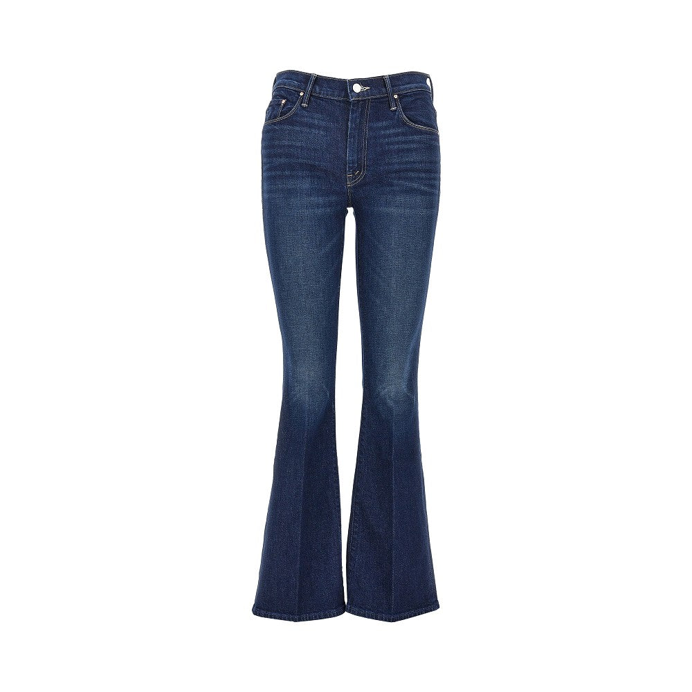 Mother Stretch cotton denim slared jeans
