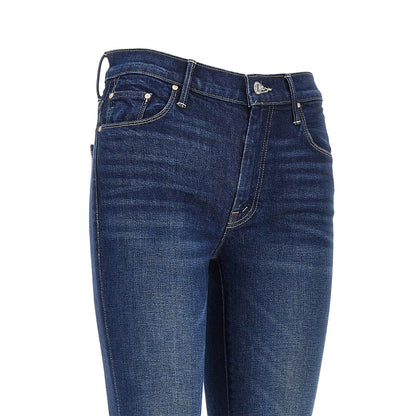 Mother Stretch cotton denim slared jeans