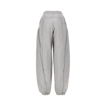 THE ATTICO Mélange cotton jogging pants