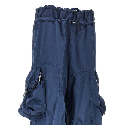 THE ATTICO Washed cotton cargo pants