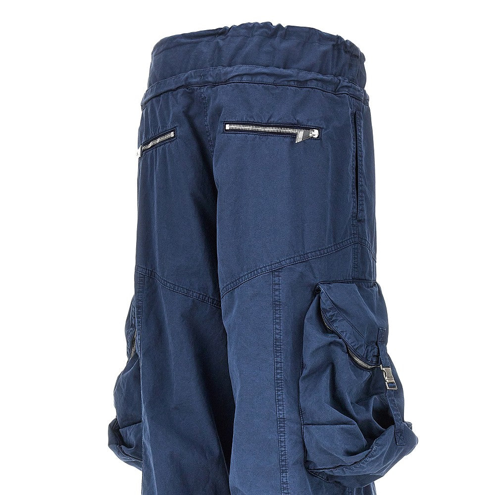 THE ATTICO Washed cotton cargo pants