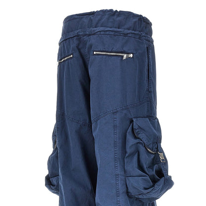 THE ATTICO Washed cotton cargo pants