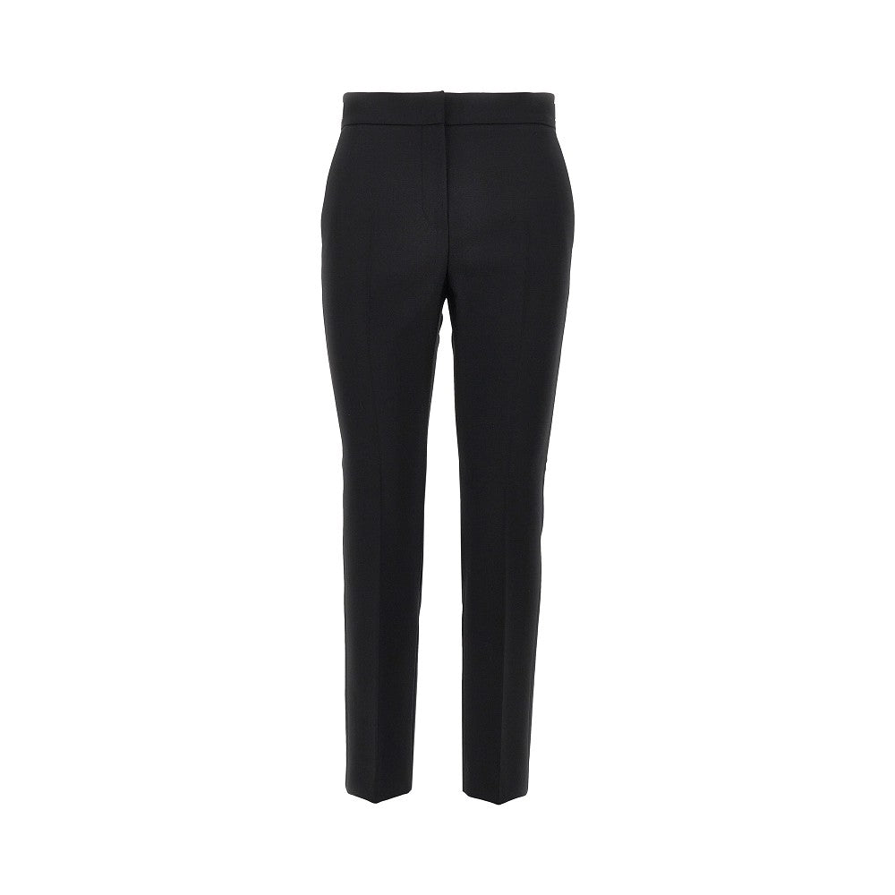 MAX MARA Stretch wool canvas cropped pants