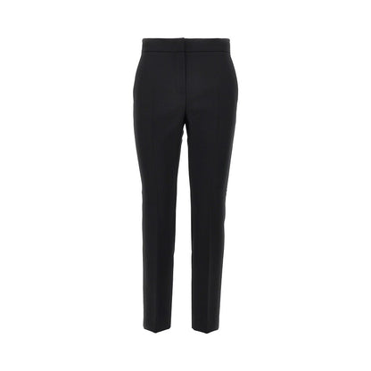 MAX MARA Stretch wool canvas cropped pants