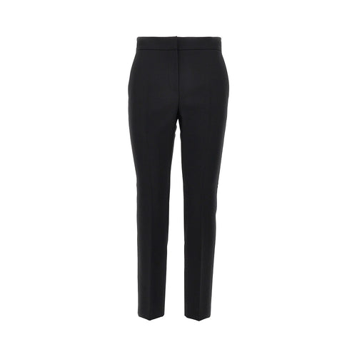 MAX MARA Stretch wool canvas cropped pants