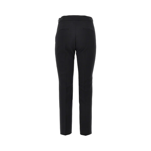 MAX MARA Stretch wool canvas cropped pants