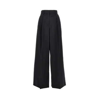 Weekend Max Mara Virgin wool wide-leg pants