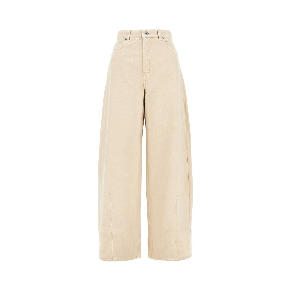 Weekend Max Mara Barrel Leg drill pants