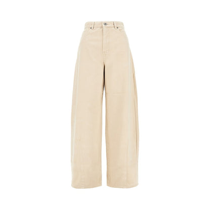 Weekend Max Mara Barrel Leg drill pants