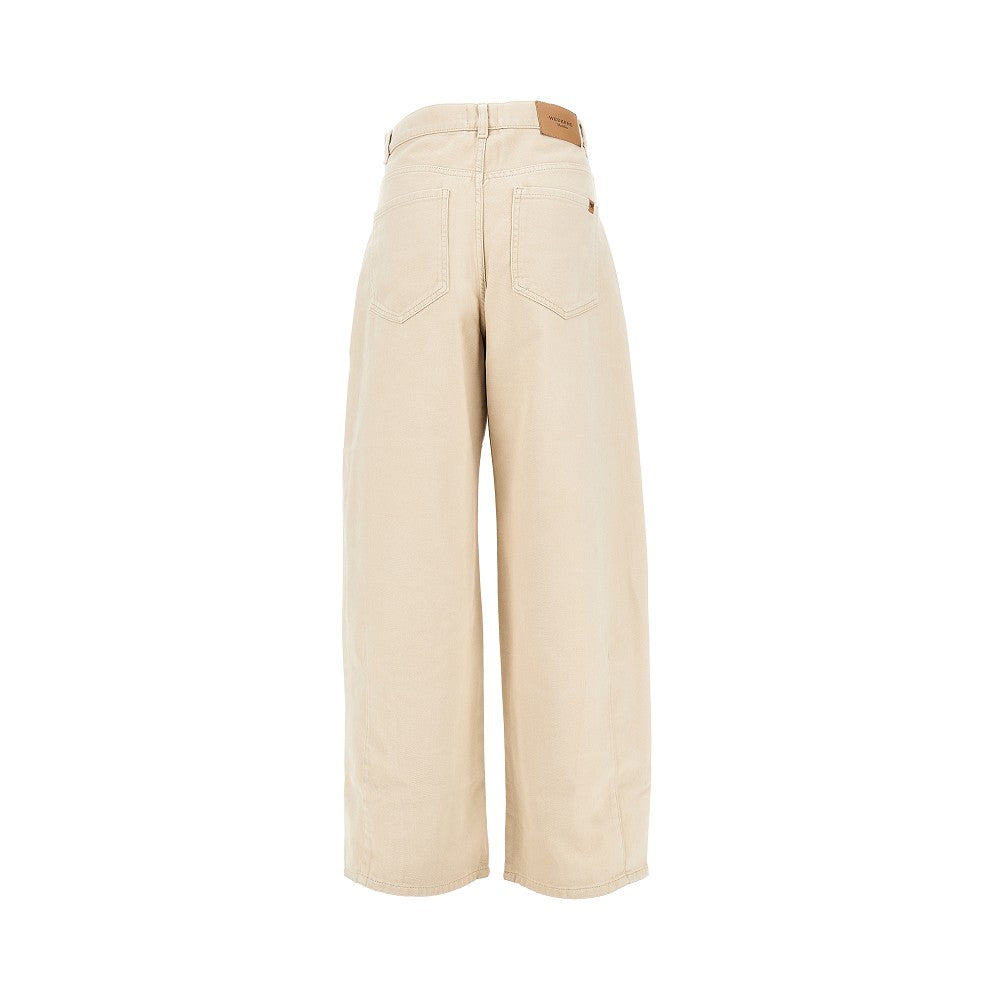 Weekend Max Mara Barrel Leg drill pants