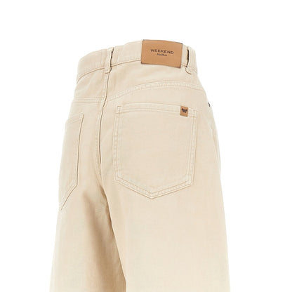 Weekend Max Mara Barrel Leg drill pants