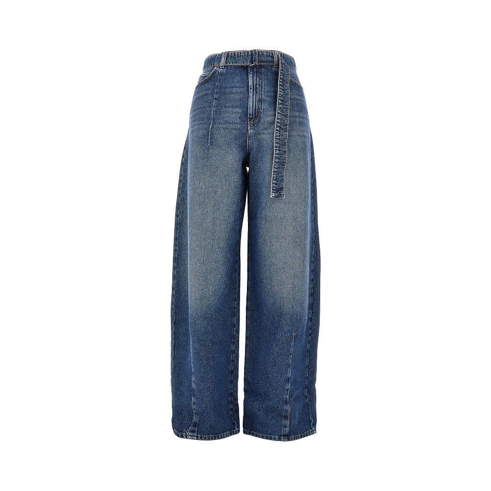 Weekend Max Mara Cotton denim oversized jeans