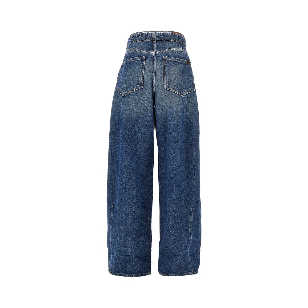 Weekend Max Mara Cotton denim oversized jeans