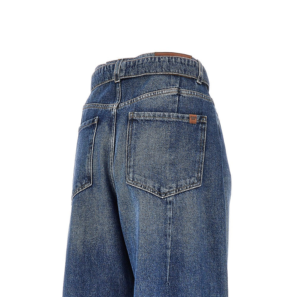 Weekend Max Mara Cotton denim oversized jeans