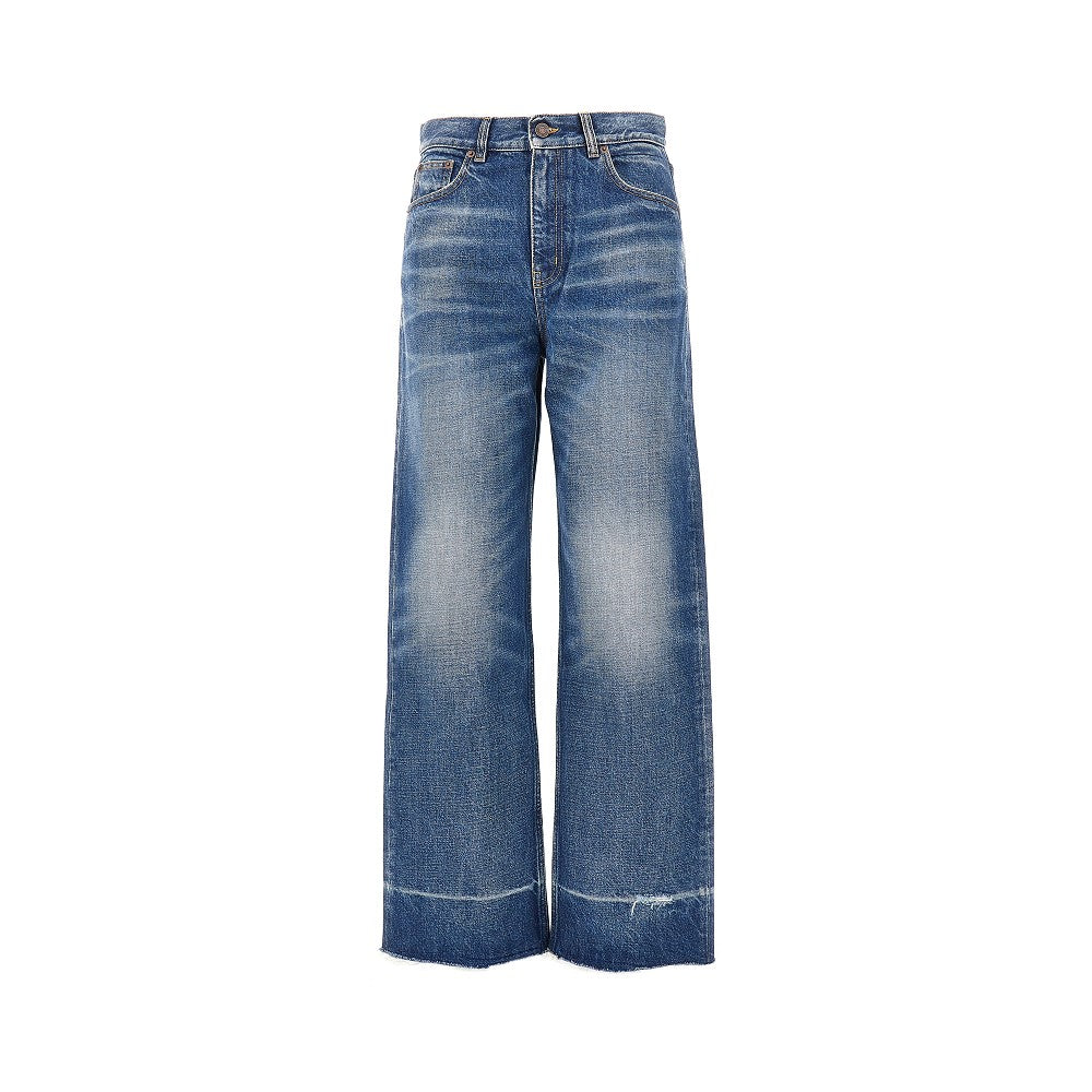 Chloé Raw-cut hem jeans