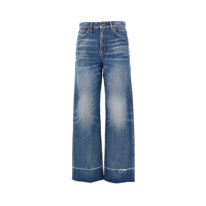 Chloé Raw-cut hem jeans