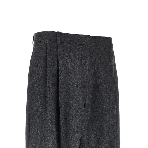 Khaite 'August' pleated flannel pants