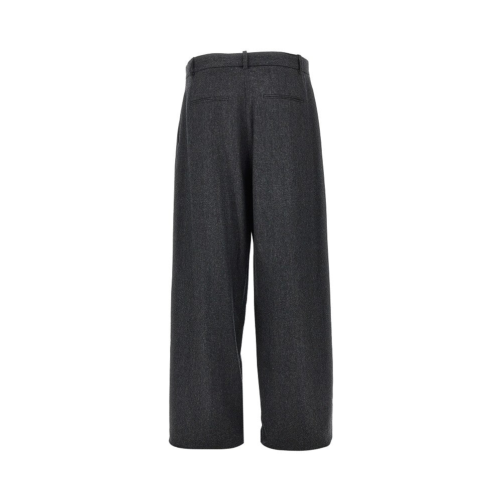 Khaite 'August' pleated flannel pants