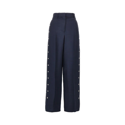 STELLA MCCARTNEY Tailored pants with press-studs