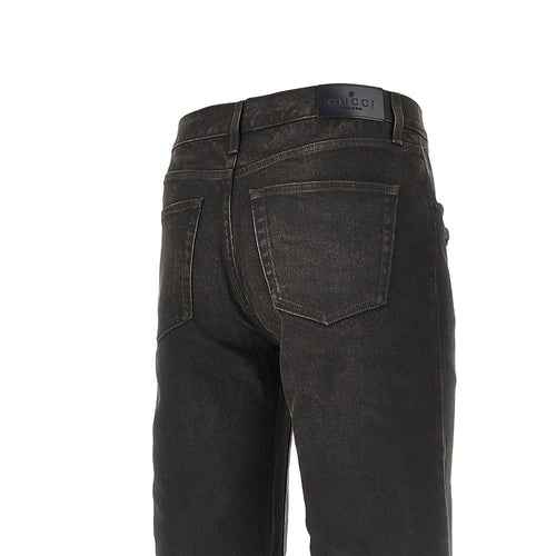 Gucci Flared jeans with Horsebit details