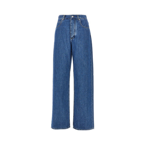 BOTTEGA VENETA Wide leg high-rise jeans